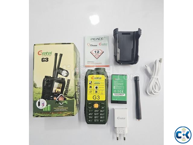 Gretel G3 Antenna Phone Power Bank 9800mAh Green large image 1