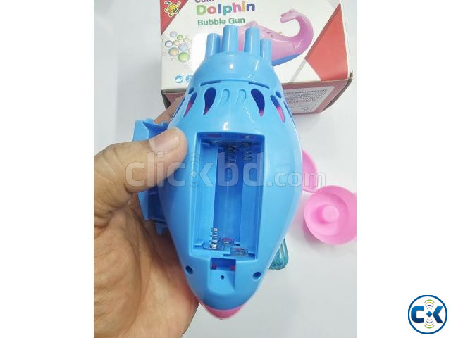 Dolphine Bubble Gun Machine large image 4