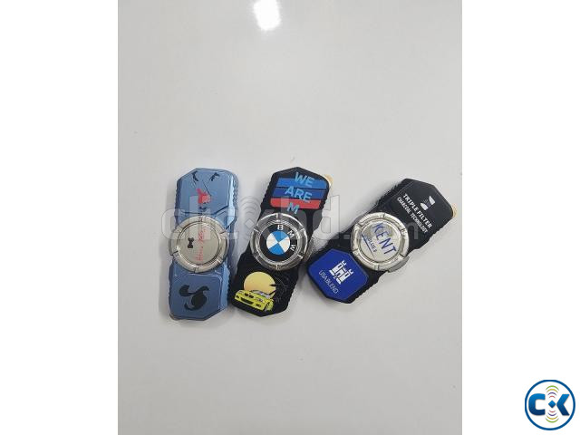 Spinner Shape Metal Body Gas Lighter large image 3