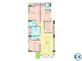 4 bed 1850 Sft Apartment Rampura