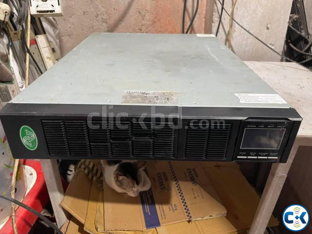 TEAMLINE Power Galleon Pro 10KRS UPS Rack Mount Tower - Used large image 1