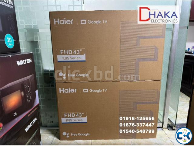 Haier H43K85FFX 43 inch FHD Google TV Price BD Official large image 1
