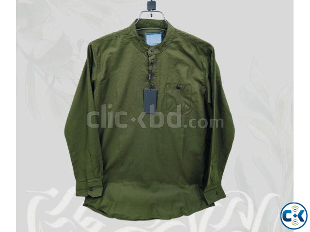 Premium Lap Seam Double Pocket Shirt large image 4