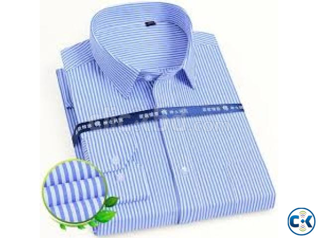 Cotton Official Formal Check Shirt large image 0