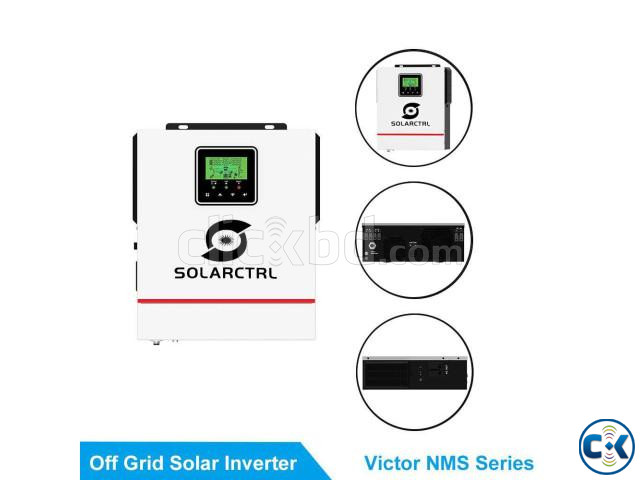 Solarctrl 1000W-12V Hybrid Solar Inverter large image 1
