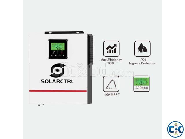 Solarctrl 1000W-12V Hybrid Solar Inverter large image 2