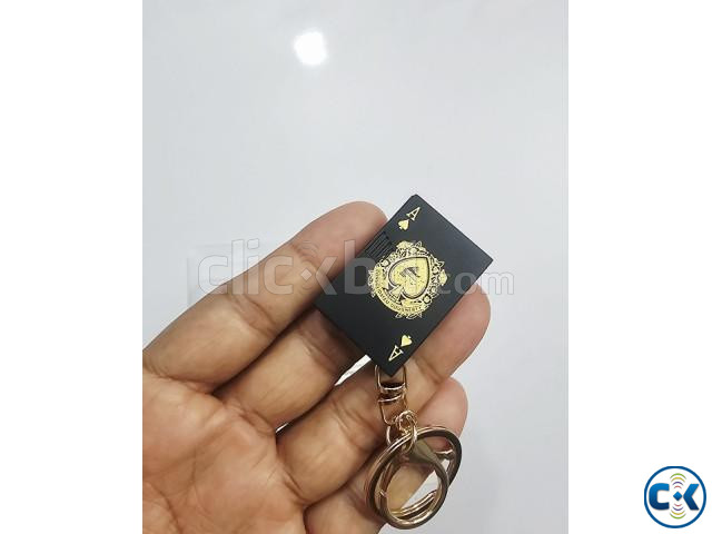 Card Shape Gas Lighter With Keyring large image 4