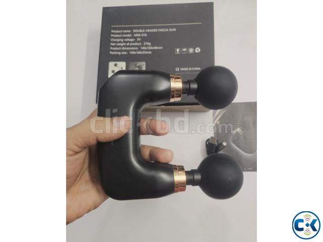 Double Head Eletric Body Massage Gun Relaxation Pain Relief large image 2
