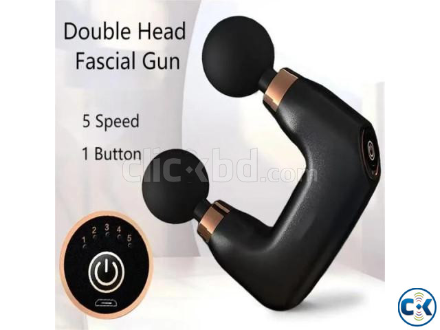 Double Head Eletric Body Massage Gun Relaxation Pain Relief large image 4
