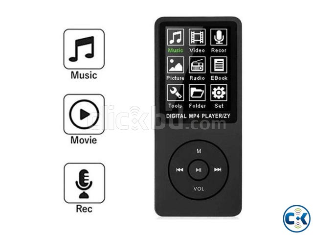 D9 MP4 Player 1.8 inch Color Screen 8GB Music Player FM Radi large image 0