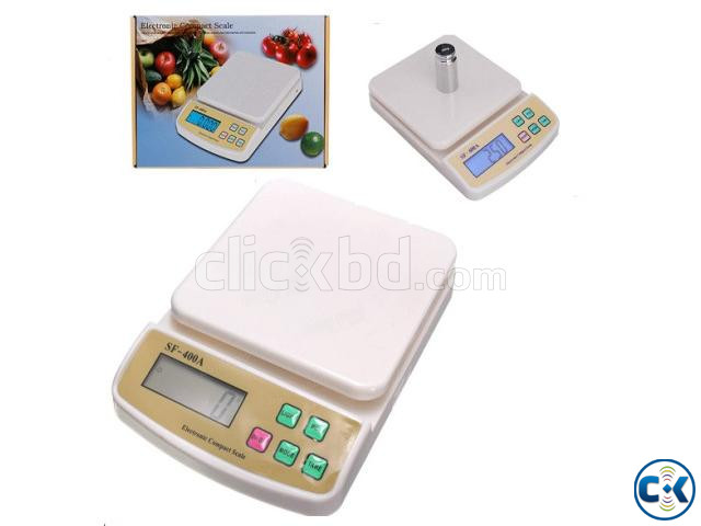 Sf400A Digital Kitchen Food Scale Personal Scale 10kg large image 0