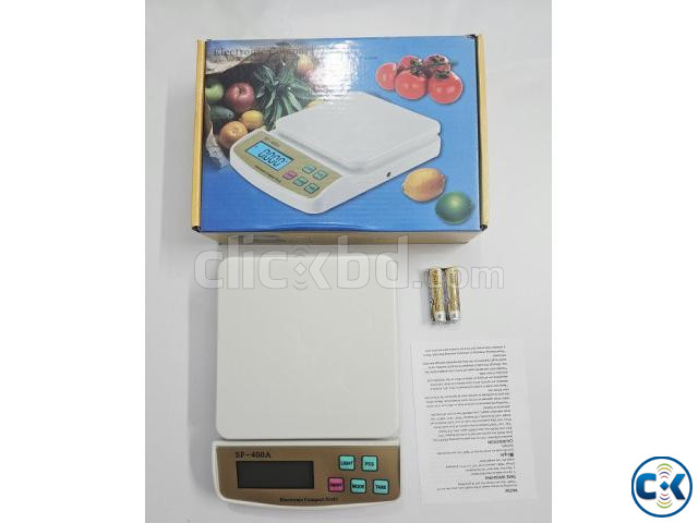 Sf400A Digital Kitchen Food Scale Personal Scale 10kg large image 1