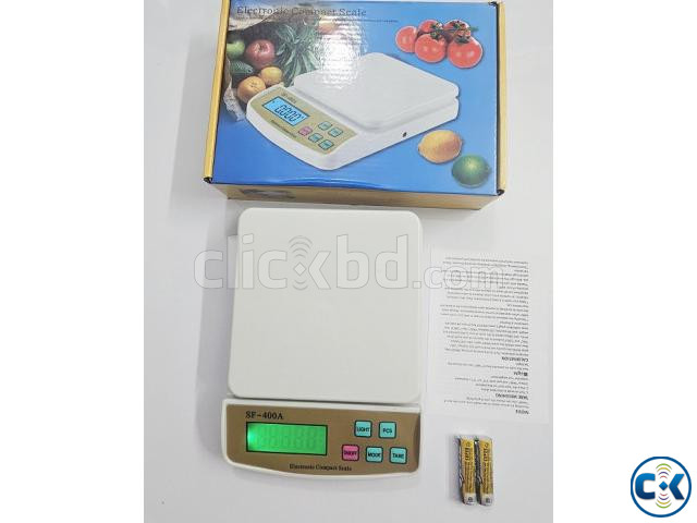 Sf400A Digital Kitchen Food Scale Personal Scale 10kg large image 4