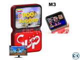 M3 Game Box 900 Games Classic Kids Game Console Red