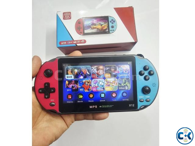X12 Kids Game Console Video Games Player 5.1 inch 8GB large image 2