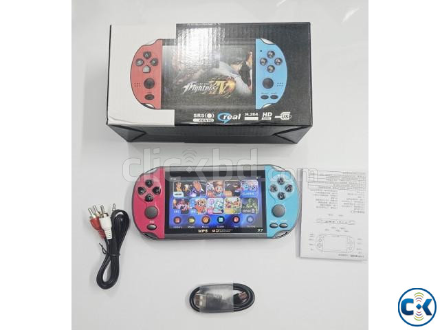 X7 Handheld Console Console Kids Video Games 8GB large image 4