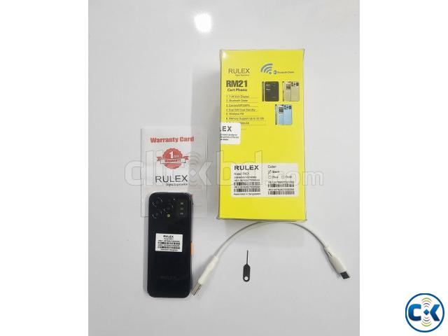 Rulex RM21 Mini Feature Phone Black large image 1