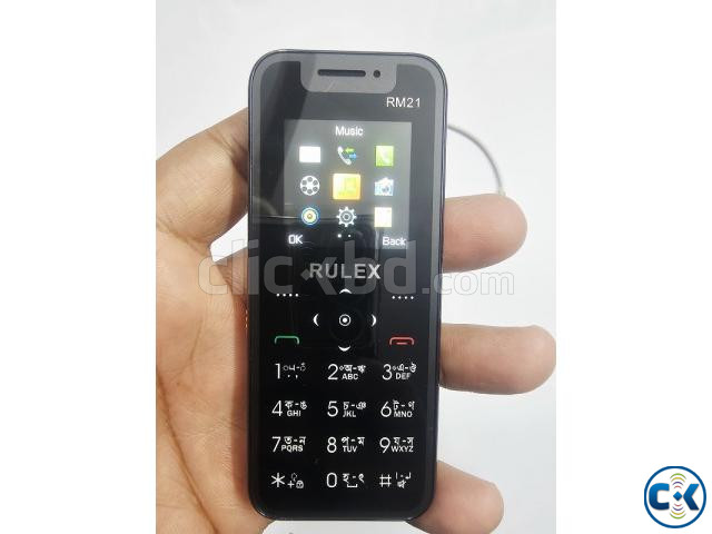 Rulex RM21 Mini Feature Phone Black large image 3