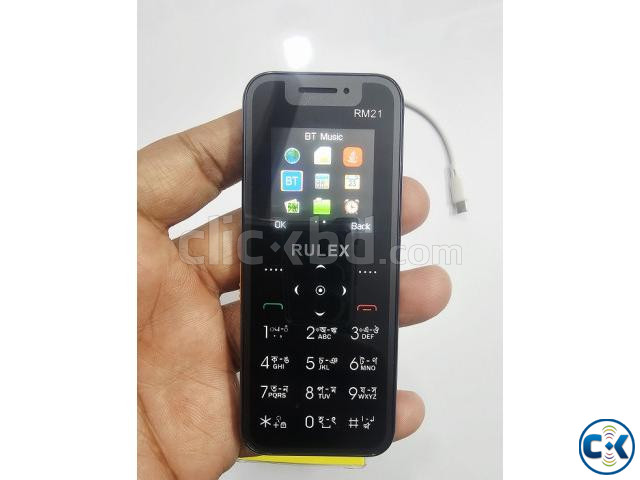 Rulex RM21 Mini Feature Phone Black large image 4