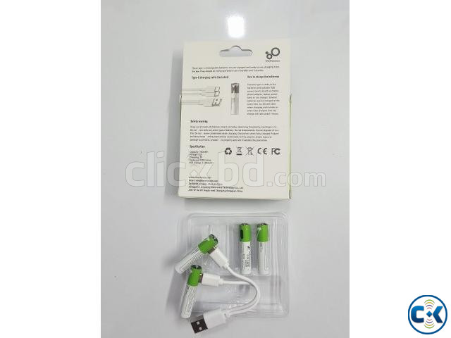Smarttools AAA Rechargeable Batteries 4Pcs large image 1