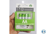 Lithium AA Batteries Rechargeable 2600mAh Battery 4Pcs