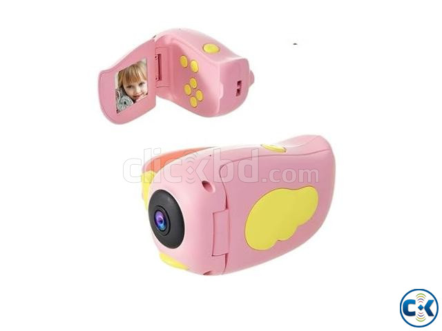 Kids Digital Handy Video Camera Pink large image 1