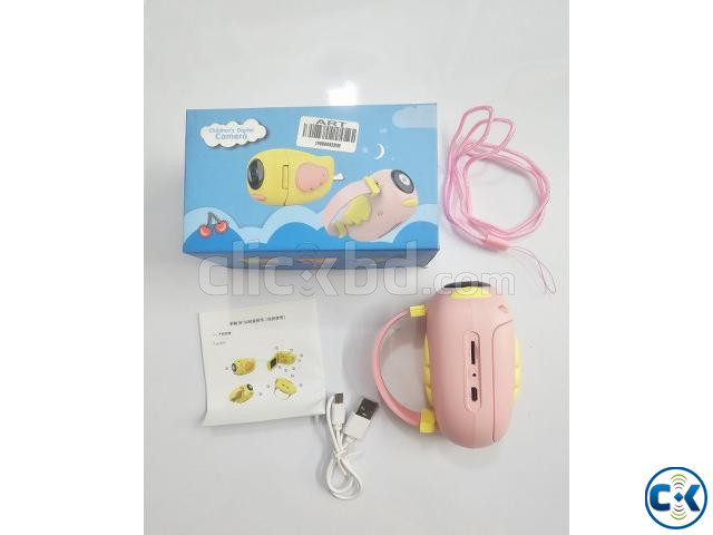 Kids Digital Handy Video Camera Pink large image 2