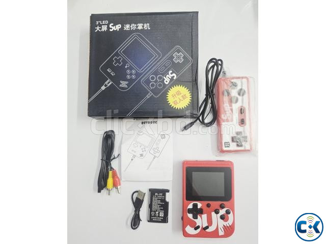 Sup Game Box Kids Game Player 400 in 2 Red large image 1