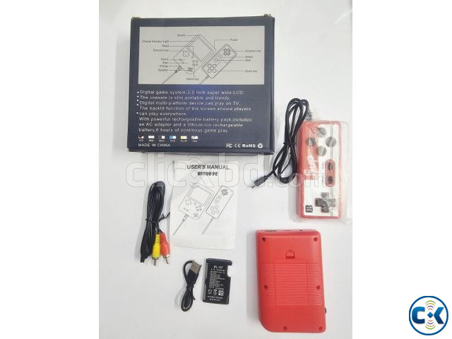 Sup Game Box Kids Game Player 400 in 2 Red large image 2