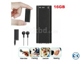 16GB Portable Digital Sound Voice Recorder