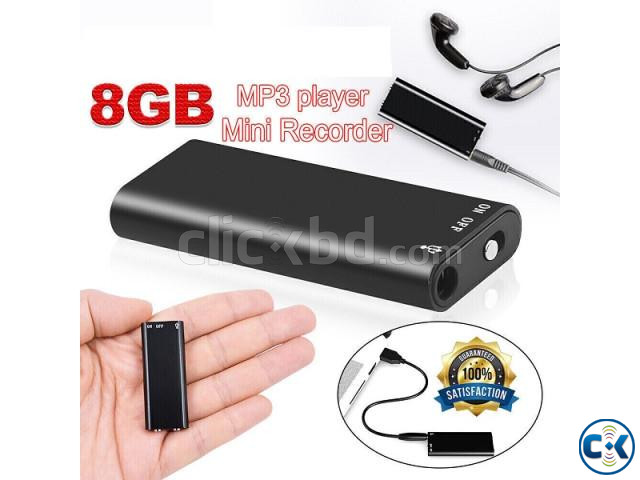 8GB Mini Hidden Audio Voice Recorder large image 4