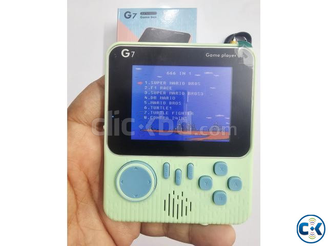 G7 Portable Game Consoles Kids Game Player Blue large image 3
