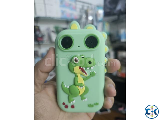 B10 Kids Smart Touch Phone Dual Camera Protection Cover Blue large image 3