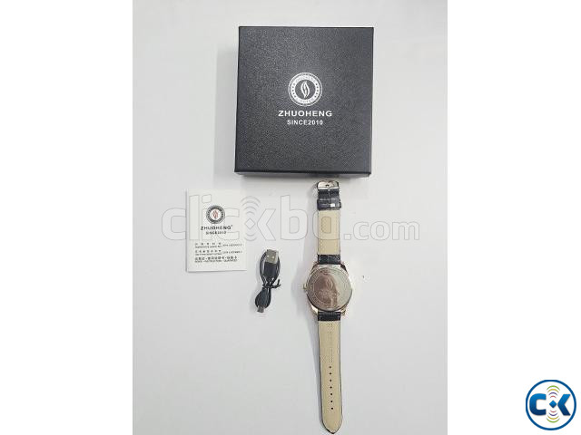 USB Lighter Watch For Man Gold large image 4