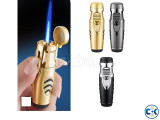 AR173 Jet Flame Metal Body Lighter Visible Fuel