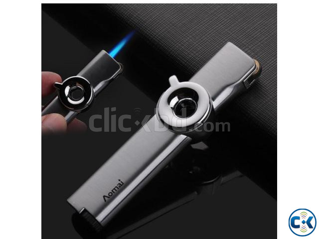 Aomai Round Gas Lighter Windproof large image 2