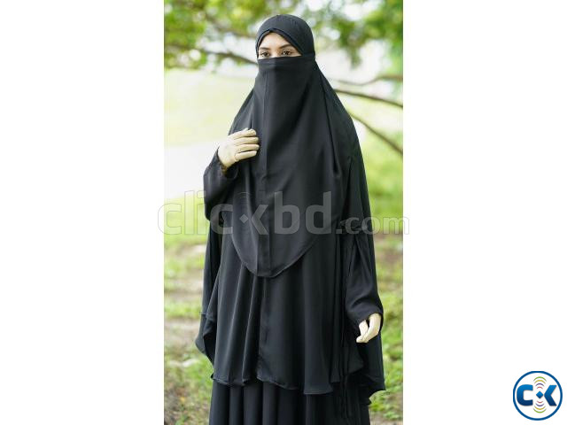 Soft Linen Jilbab large image 2