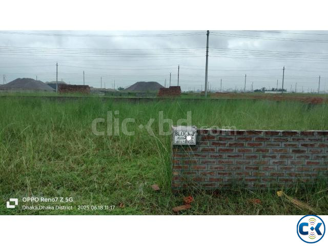 3 Katha Corner Plot Sales Block n Bashundhara Resident large image 0