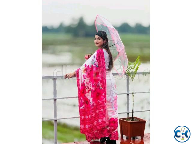 Chanderi silk sharee Uttara Dhaka large image 0