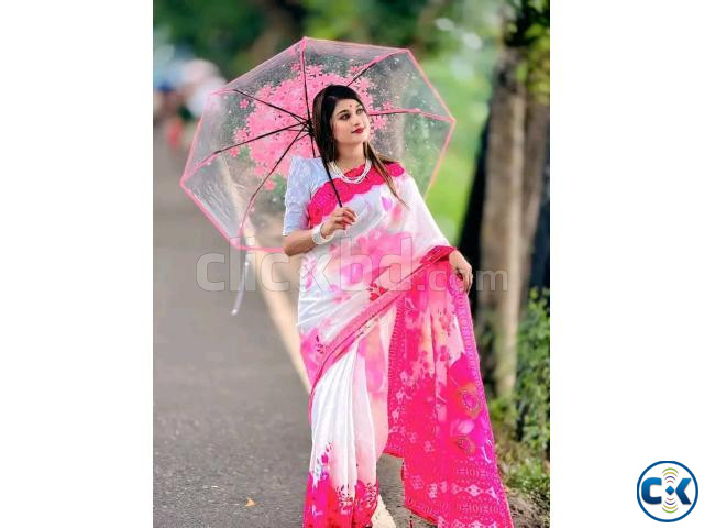 Chanderi silk sharee Uttara Dhaka large image 2