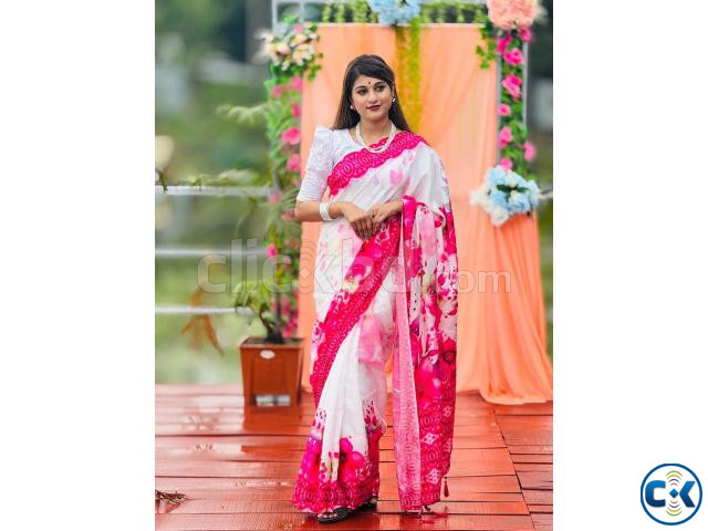 Chanderi silk sharee Uttara Dhaka large image 3