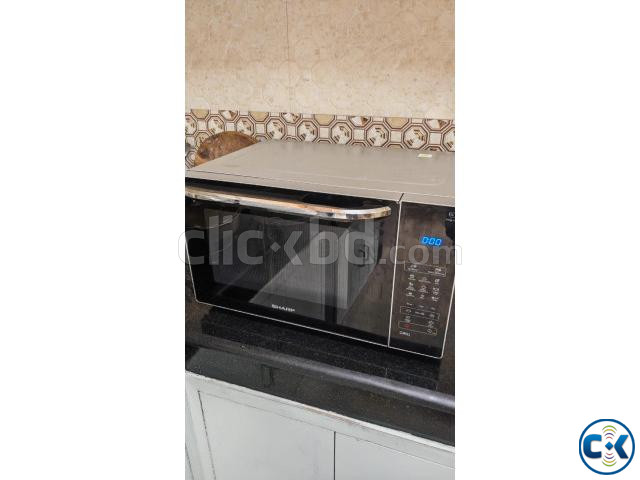 Sharp R-72E0-S Grill Microwave Oven. 25 Liter large image 3