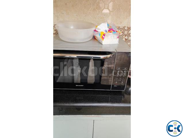 Sharp R-72E0-S Grill Microwave Oven. 25 Liter large image 4