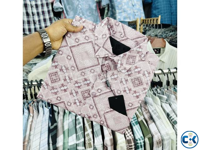 Pure Cotton Full Sleeve Check Shirt large image 1