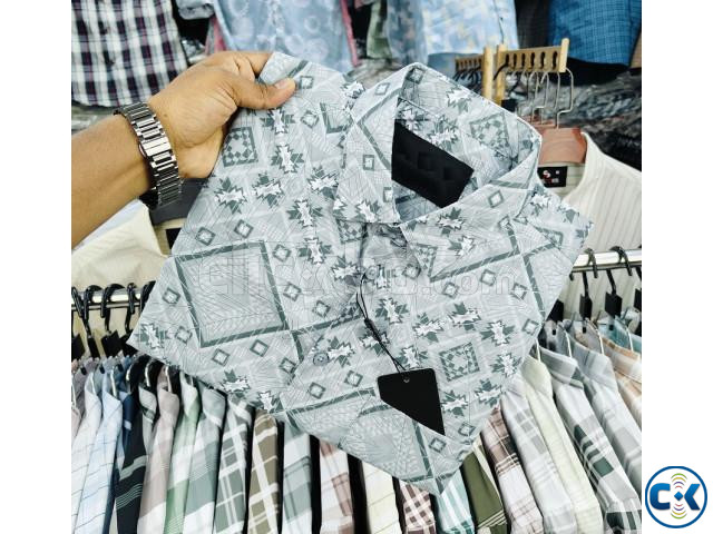 Pure Cotton Full Sleeve Check Shirt large image 3