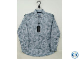 Pure Cotton full Sleeve Check Print Shirt for Men s