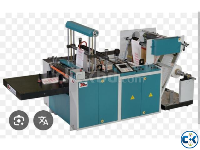 Zipper bag making machinery large image 2