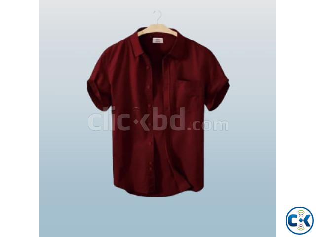 Fashionable casual Half sleev shirt for men Fabrics cott large image 2