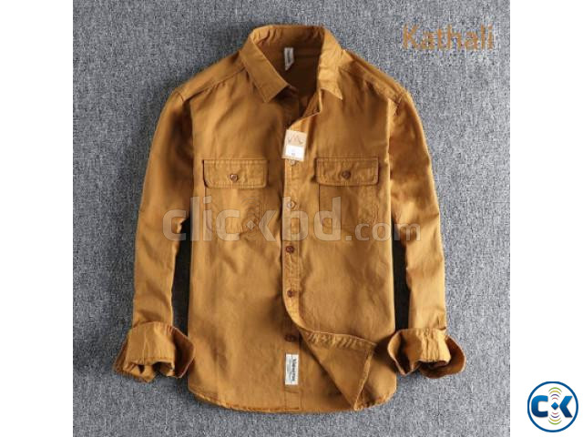 High Thickness Double Pocket Shirt.. large image 1