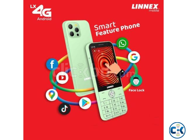 Linnex LX 4G Smart Button Phone large image 0